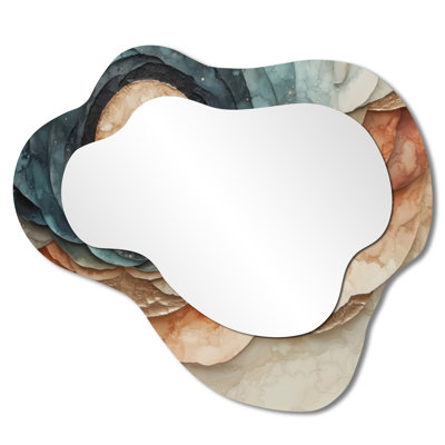 Miroir mural Eclipse Moon Spiral Of Infinity I - Moon Cloud