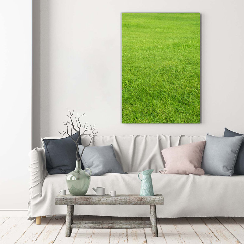 Green Grass - Wrapped Canvas Print