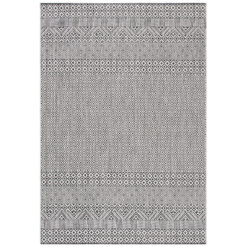 Tapis d'intérieur / extérieur Delacruz Performance Southwestern, Rectangle de 10 pi x 14 pi