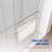 56"-60"W X 76"H Frameless Design Shower Door  - Double Sliding Opening Shower Door  - 3/8'' (10Mm) Clear Tempered Glass Shower Enclosure Door With Square Rail,Double Side Easy Clean Coat-122071566