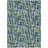Zarifa Blue Washable Indoor-Outdoor Rug - -2026029500