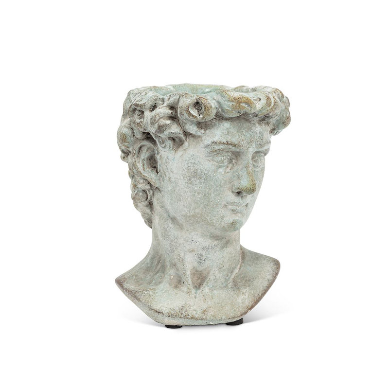 Aashir Statue Planter, 6" H x 3" W x 3" D