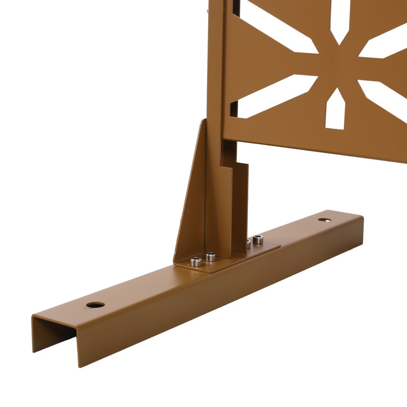 Écran d'intimité pour l'extérieur et l'intérieur, Brun