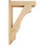 L 5 1/2 po x P 22 po x H 34 po Balboa lisse artisan artisanal, sapin Douglas-31648681-31641562