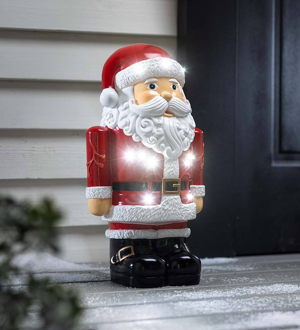 Plow & Hearth Santa Claus Garden Art & Reviews | Wayfair