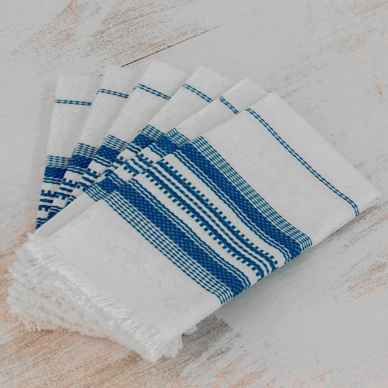 Coventry Cotton Striped Rectangle Napkin