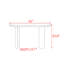 Console en bois massif de style moderne-1153057844