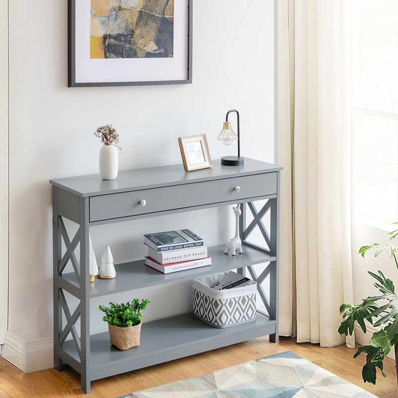 Friedrich 39'' Console Table, Gray