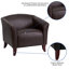 Chaise Hercules série LeatherSoft avec accoudoirs allongés Majesty Series-2041116437