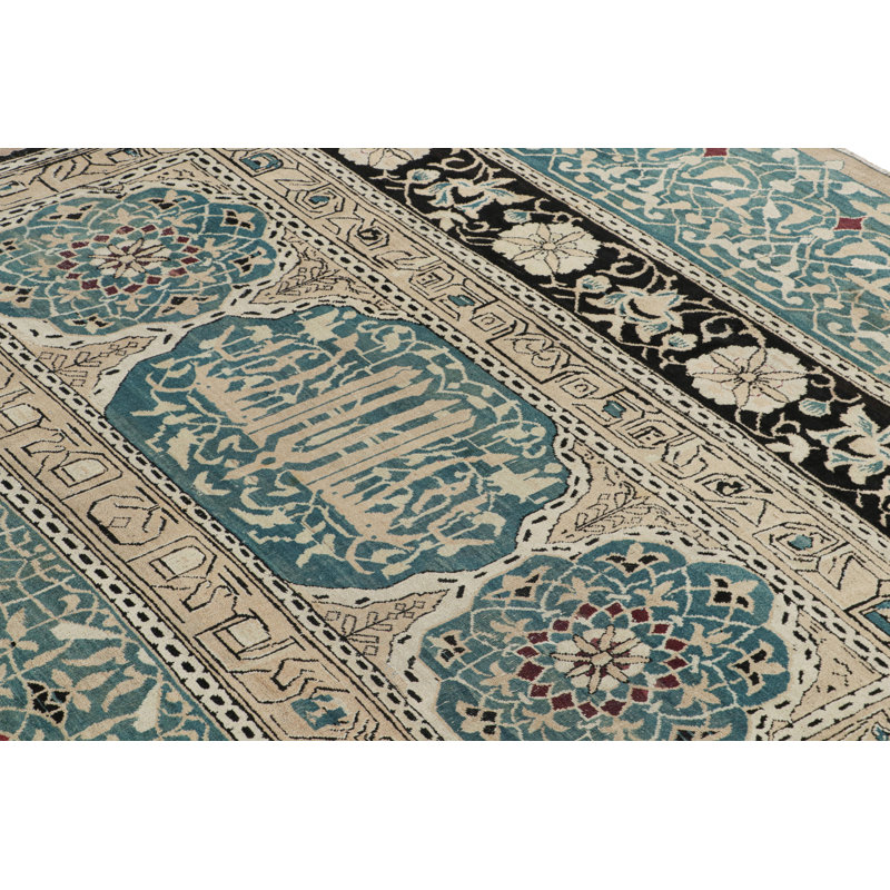 One-of-a-Kind 9’11”x13’1” Hand Knotted Area Rug