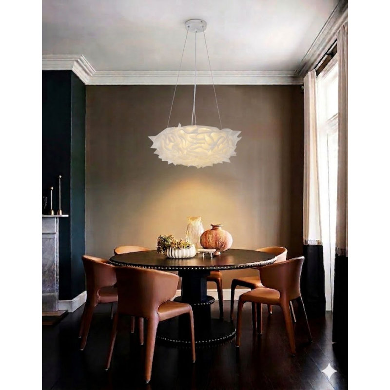 Lustre éclectique en acrylique 1 lumière Eclectic