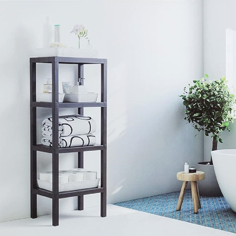 Plastic / Acrylic Freestanding Bathroom Shelves
