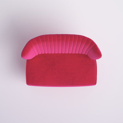 Euclid 47" Velvet 2-Seat Armless Loveseat