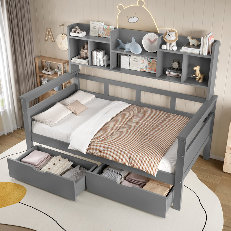 Single (3') Bed Frame, Grey