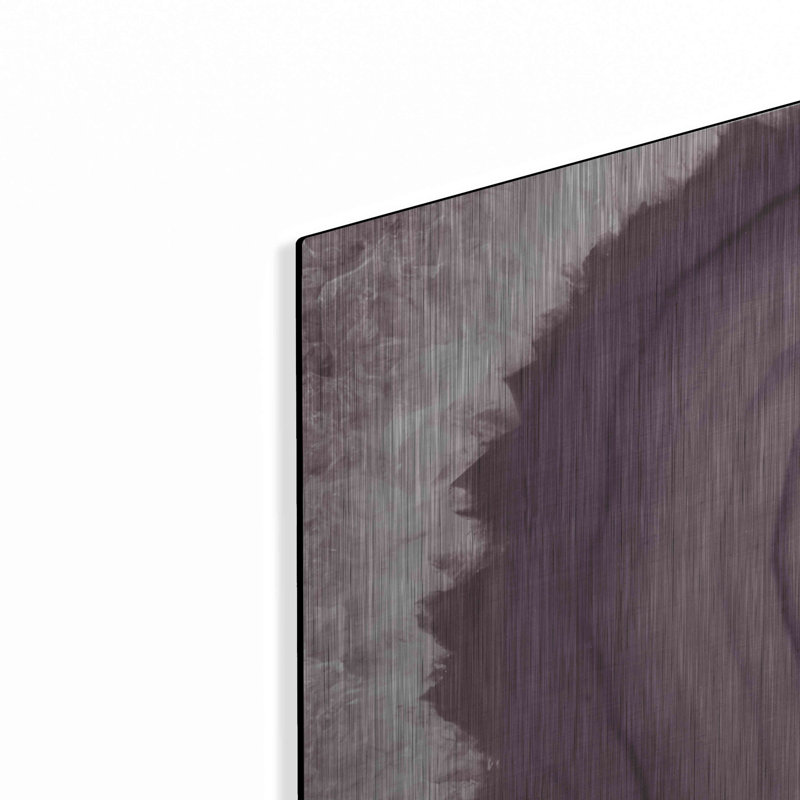 «Agate Geode I PLUM» par Wild Apple Portfolio, H 16 po x l 12 po