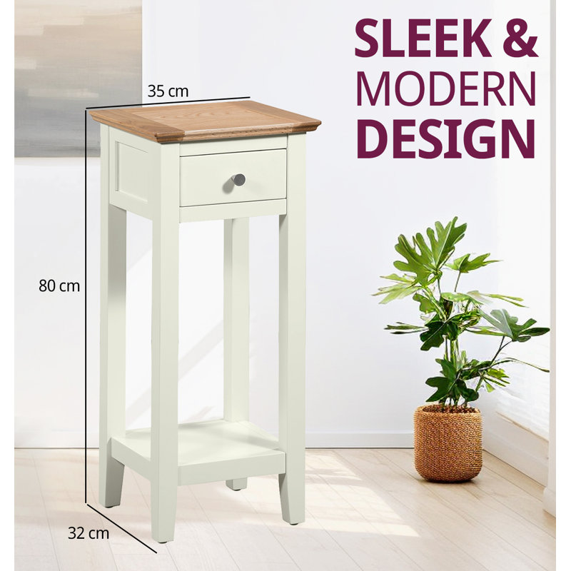 Eddie Solid Wood End Table