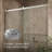 Rely 59.62" W x 76.99" H Single Sliding Frameless Shower Door-86475078