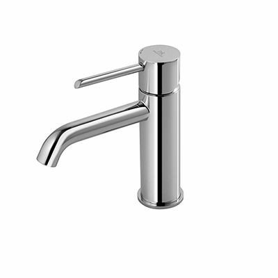 Round Single Control Lavatory Faucet, Polished Chrome