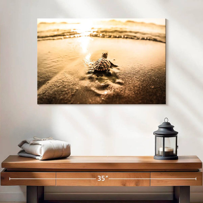 Brampt Little Sea Turtle Adventure, 16" H x 24" W