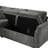 L-shaped Sectional Sofa Bed with Pull-Out Sleeper and Hidden Storage, Perfect for Modern Living Rooms and Small Spaces-83689581