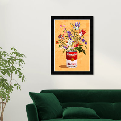 Pot de fleur floral