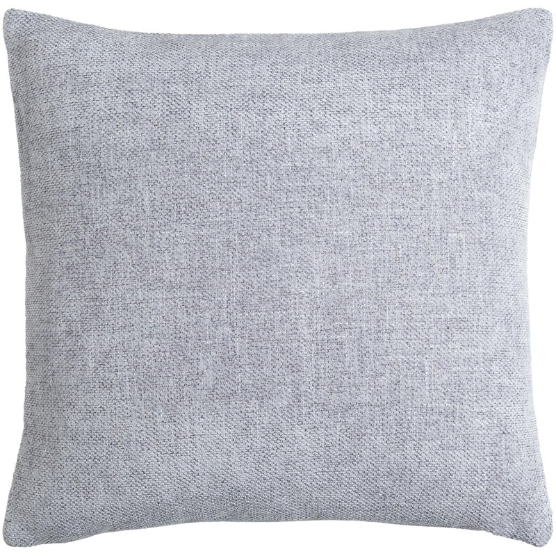 Sajani Accent Throw Pillow Cover, Polyester, 20"H x 20"W, Gray Blue