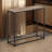 Kip Sofa Console Table, 32 Inch Narrow Top, Open Metal Frame-101699660-101675047