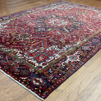 Tapis rectangulaire en laine