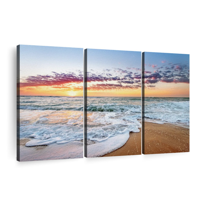 Ensemble 3 pièces plage sur toile Cancun, H 42 po x l 65 po x P 1,25 po