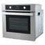 Cosmo 24 in. Lumin Collection 2.5 cu. ft. Electric Wall Oven, 8 Functions & Turbo True European Convection in Stainless Steel