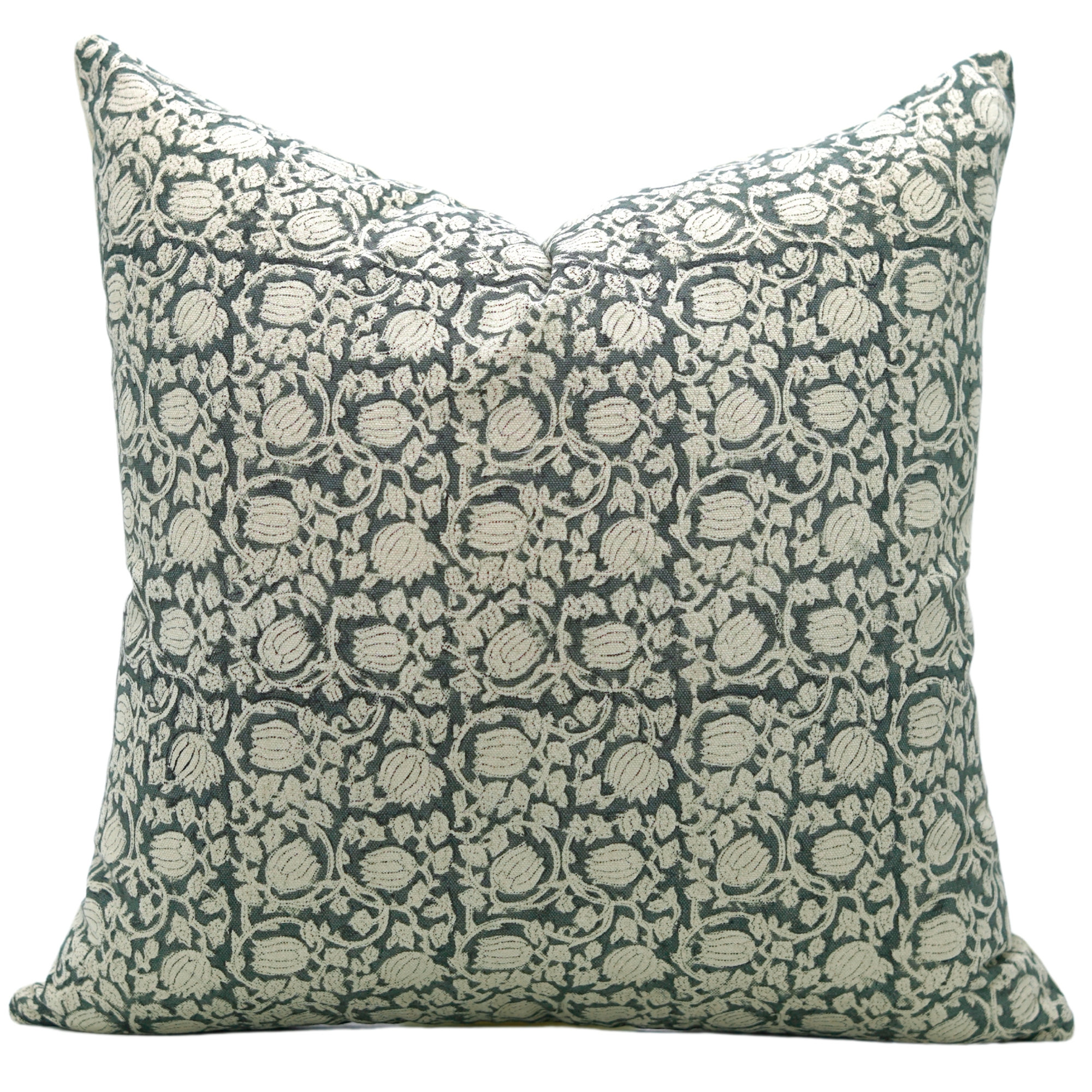 Wilkes Cotton Indoor/Outdoor Pillow Cover, 22" x 22"