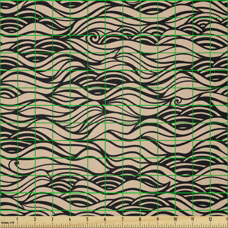 Cudlip Swirl Waves Multi-Purpose Fabric