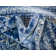Tapis bleu marine / bleu Zandra