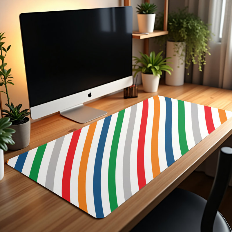 Polyester Desk Pad, 23.6x13.8