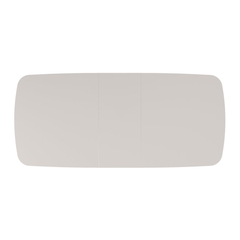 Dining Table, 76cm H x 200cm W x 90cm D, Taupe