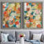 «Country Flowers I», ensemble de 2 peintures sur toile encadrées-2070565683-2070565693