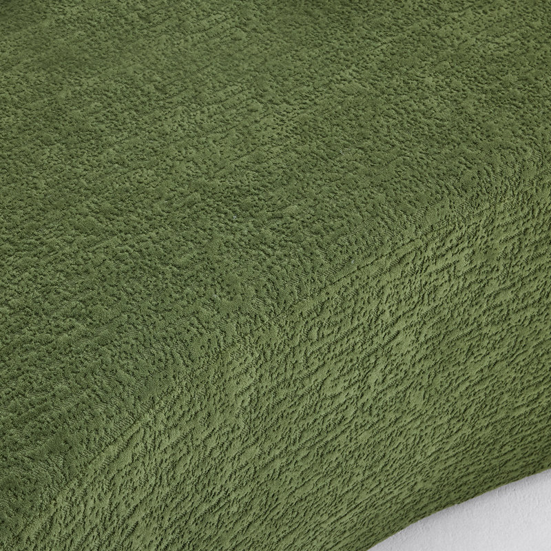 Durable Compact Two-seater Sofas, Green Chenille For Small Spaces