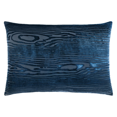 Woodgrain Velvet Pillow Cover & Insert
