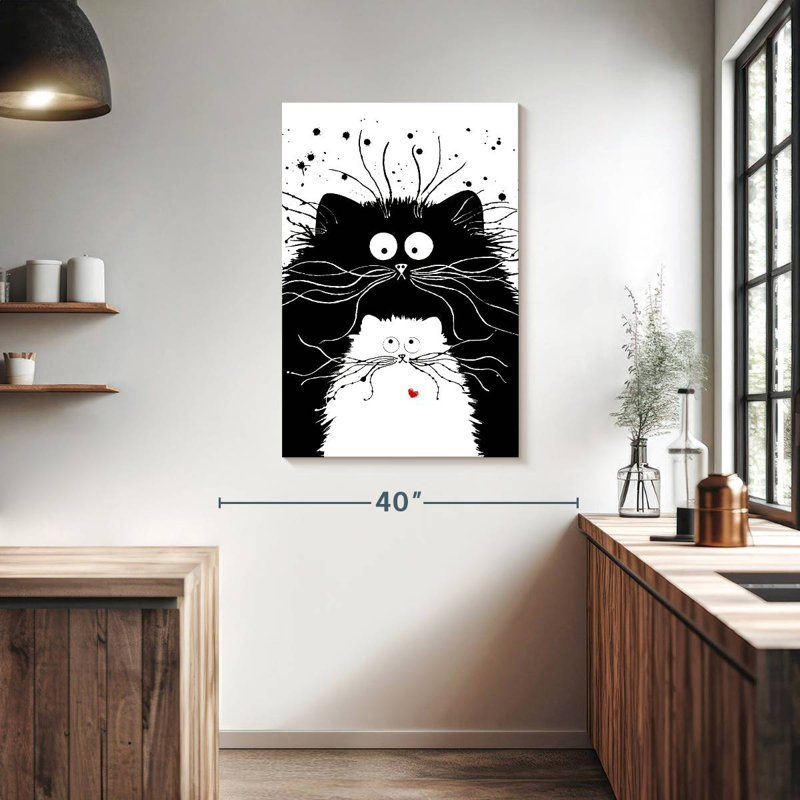 Brampt You're Purrfect, 39" H x 26" W