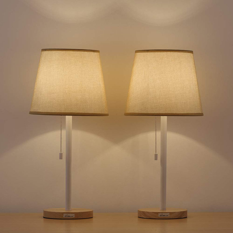 Wood Table Lamp
