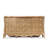 Gold Solid + Manufactured Wood Accent Cabinet-848696341