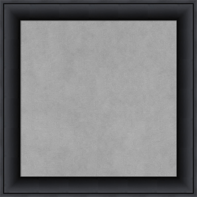 Tableau d'organisation magnétique noir Nero, H 19 po x l 19 po