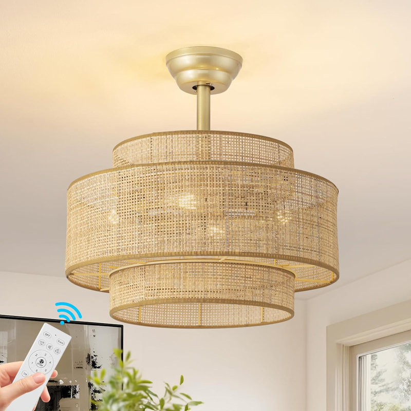 Ventilateur de plafond Boho Fandelier