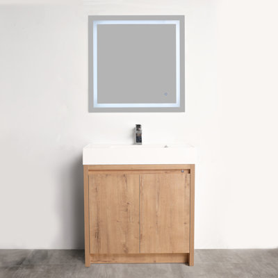 Meuble-lavabo autoportant avec lavabo 30 po Laxita