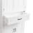 Bathroom Storage Cabinet With Doors And Drawer, Multiple Storage Space, Adjustable Shelf-1747011415