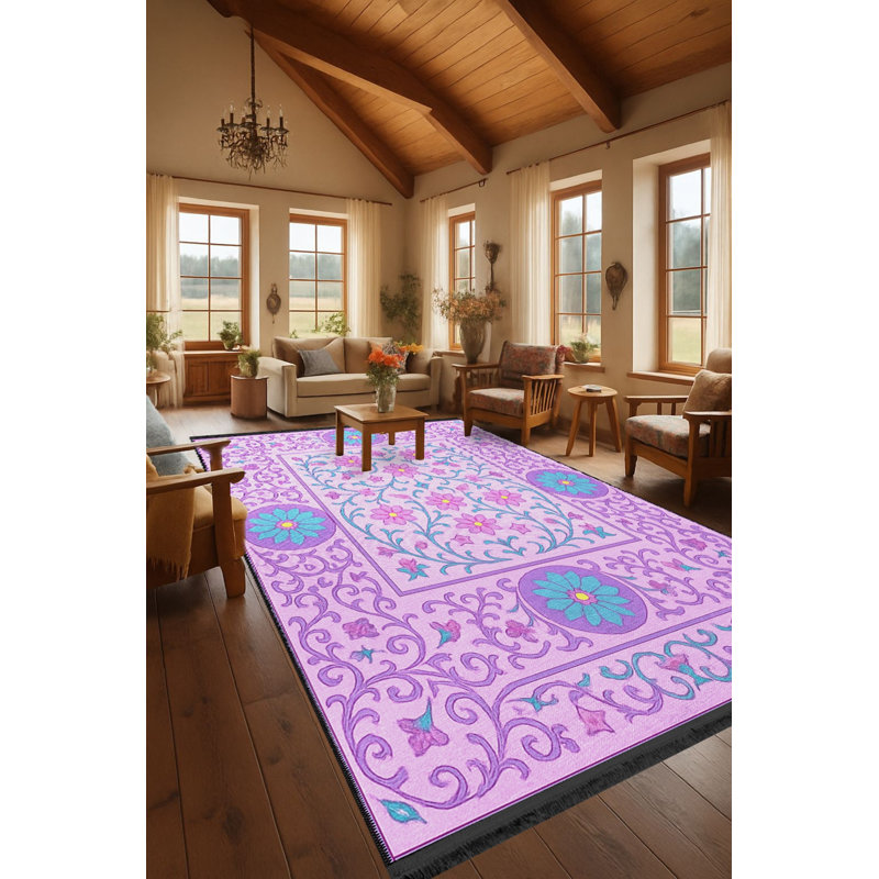 Tapis beige tissé traditionnel Mosso, 2'6" x 4'11"