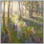 Twilight Among The Lupines Print-570056342-570056339