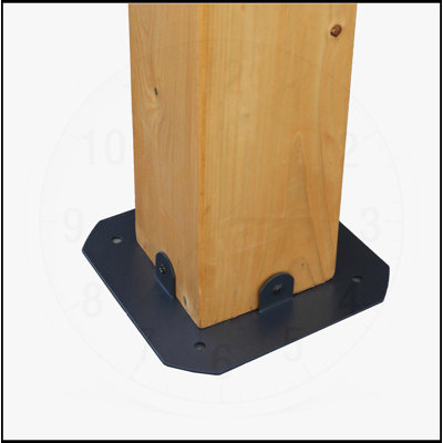 Pavillon de jardin en bois de sapin, pavillon en bois avec cadre en acier avec double toit en acier, pavillon extérieur permanent en métal avec filet pour patio
