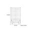 Garde-robe classique en feuilles de bambou