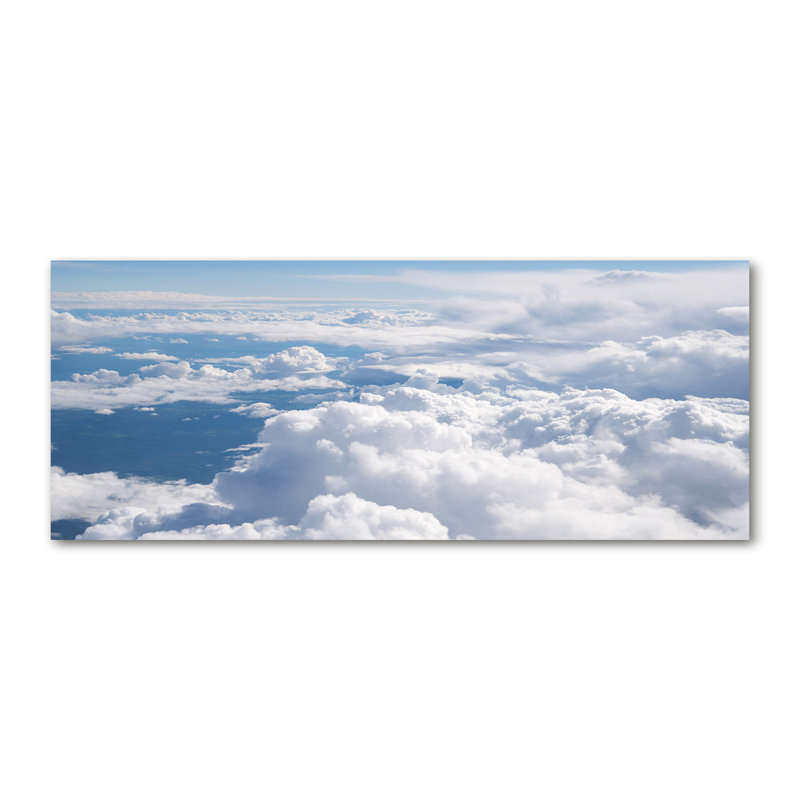 View From The Plane - Wrapped Canvas Print